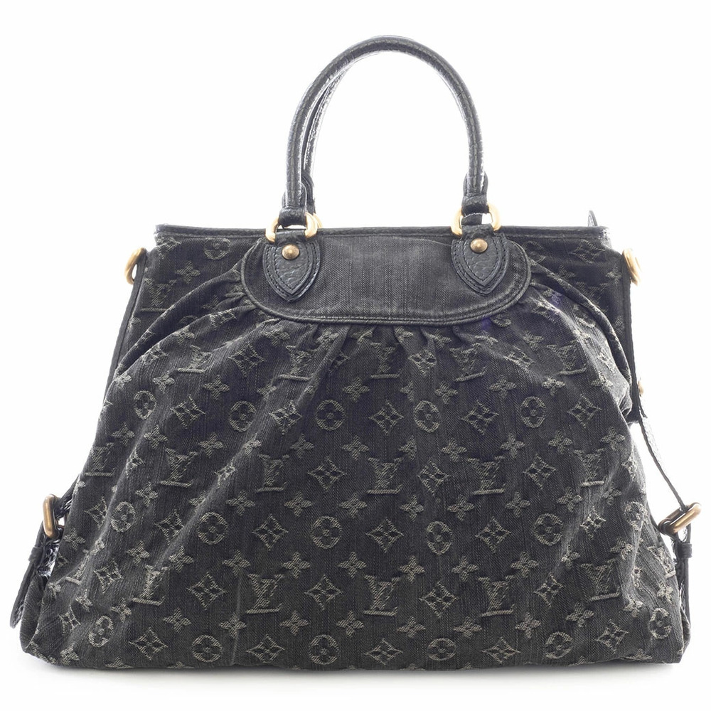 Louis Vuitton Bag Neo Cabby Monogram Denim Black